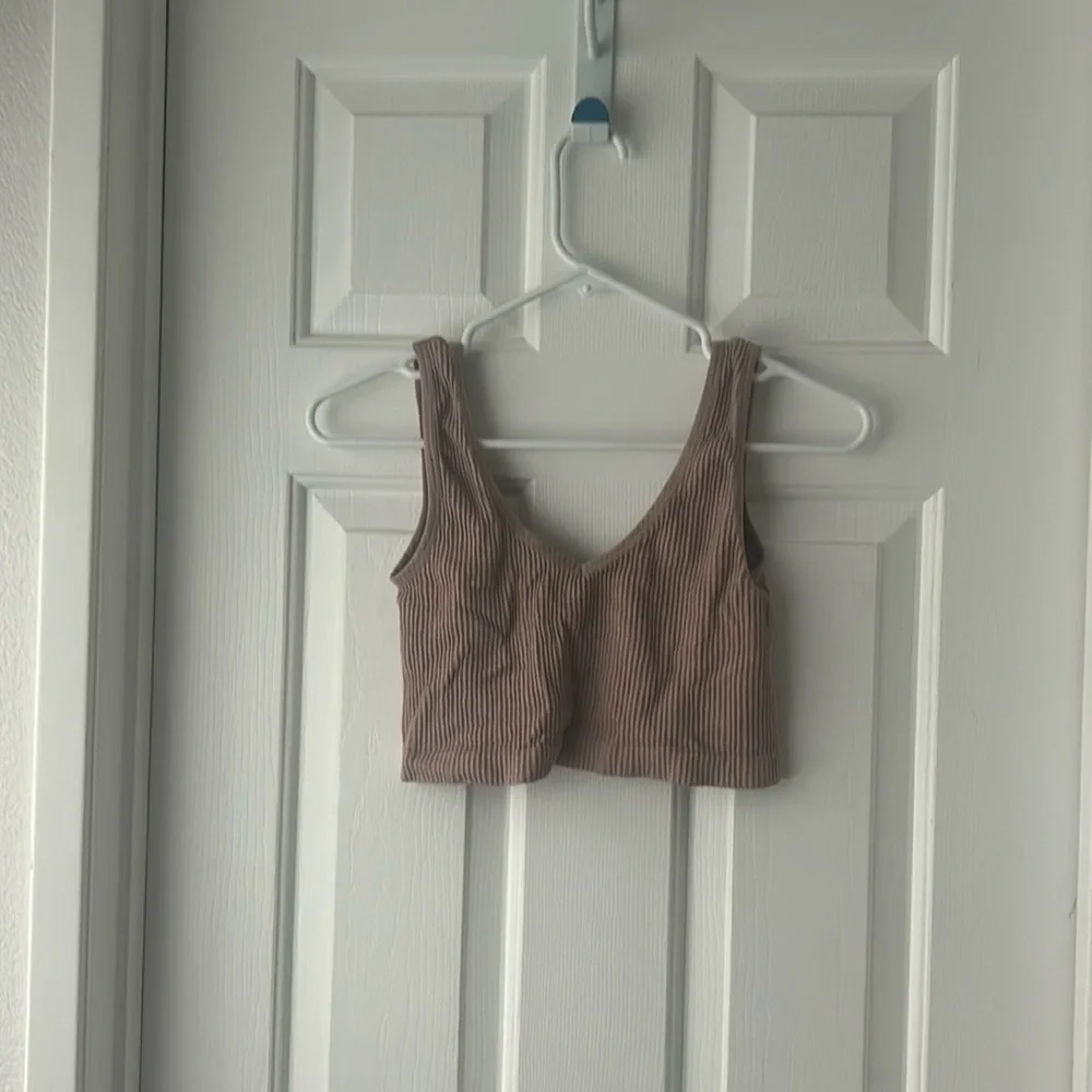Light Pink Ribbed Tank - Picture 1 of 1